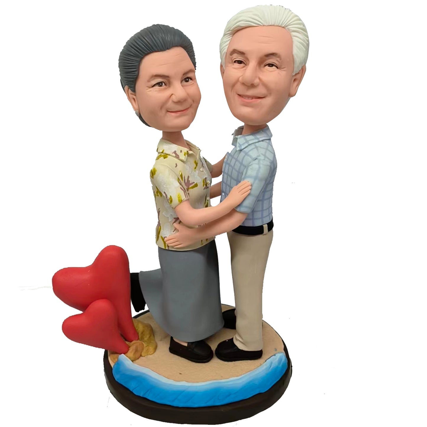 Customized Bobblehead Couple - Unique Handcrafted Figurines for Sale | Helgee