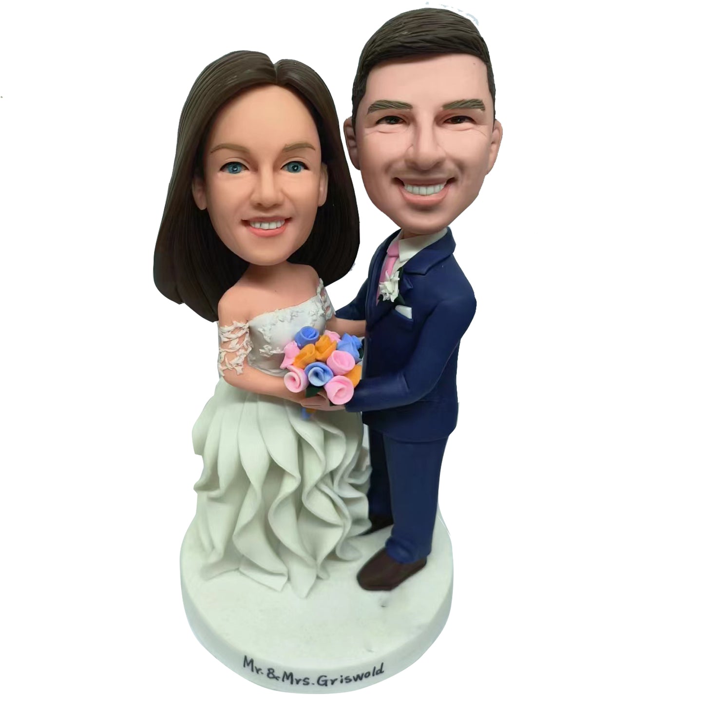 Wedding Bobblehead Customized - Personalized from Photo | Helgee