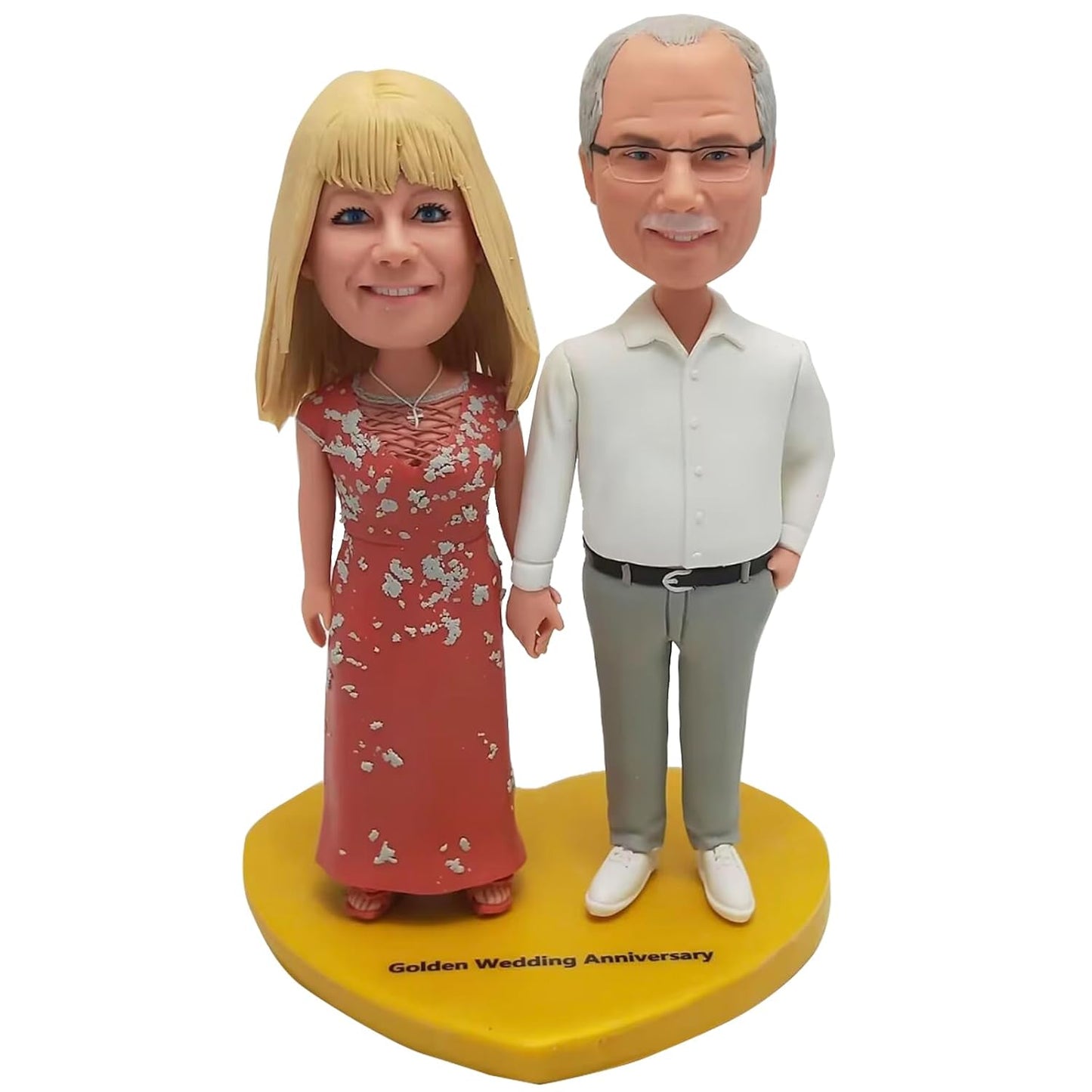 Custom Bobbleheads Couples Unique Valentine's Day Present, Wedding Bobblehead Customized