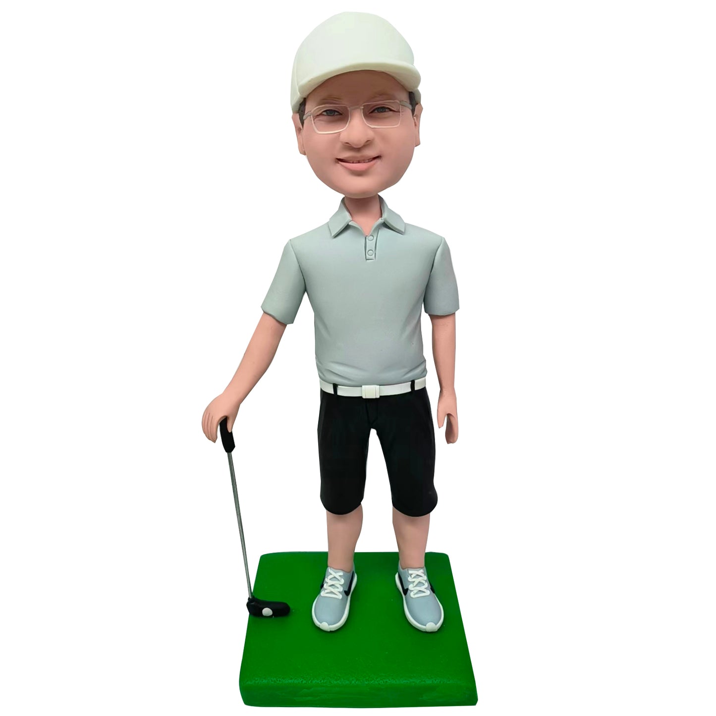 Customized Golf Bobbleheads,Personalized bobblehead from photo– uniquely crafted by Helgee