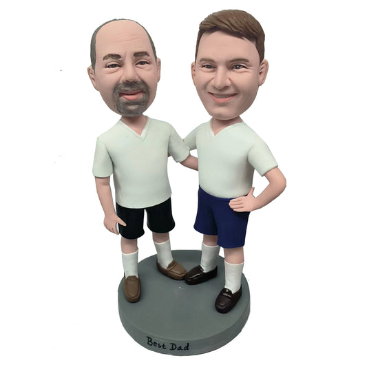 Personalized Custom Bobblehead For Brothers – Celebrate Your Unique Bond!