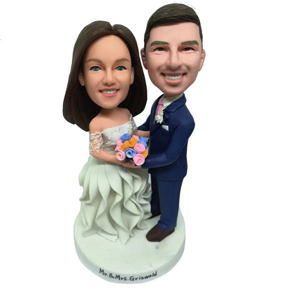 Wedding Bobblehead Customized - Personalized from Photo | Helgee