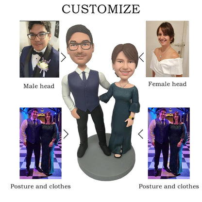 Custom Bobblehead of Child & Custom Bobblehead for Family – Capture Precious Moments with Helgee!