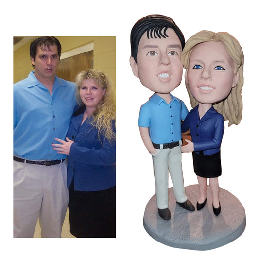 Custom Bobbleheads Figurine Customized from your photos, Custom Bobblehead Personalized