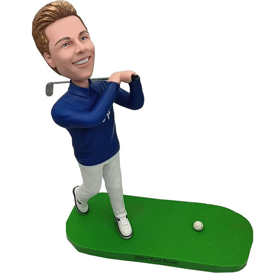 Custom Bobblehead Great Lawn Golf Players Doll, Custom Bobbleheads Figures Personalized Golf