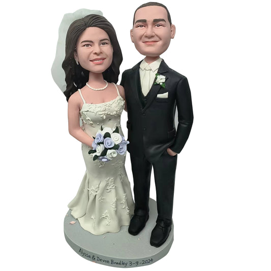 Custom Bobblehead Wedding & Couple – Celebrate Love with Helgee!
