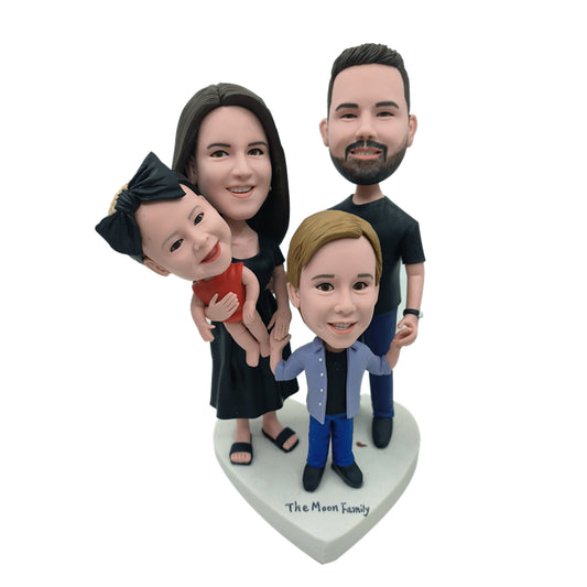 Custom Bobblehead Baby & Family Sets – Personalized Figurines | Helgee