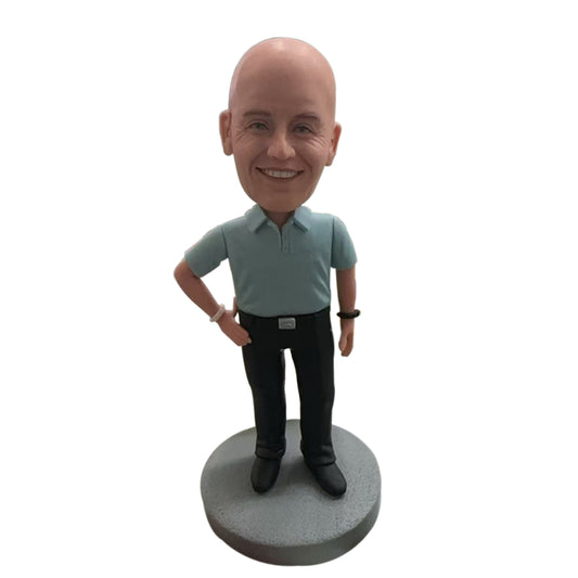 Custom Bobblehead Boss & Personalized Bobblehead Dolls - Celebrate Leadership with Helgee!