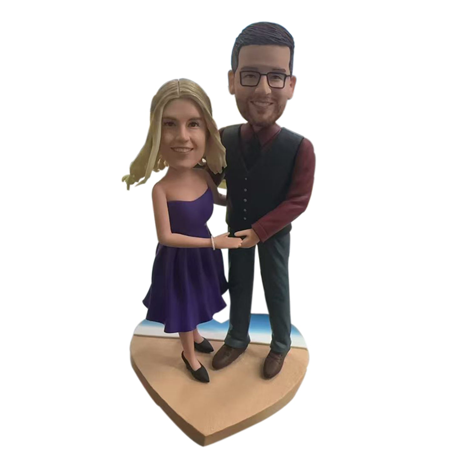 Custom Bobblehead Couple – Exquisite Bobble Head Custom Made in China by Helgee