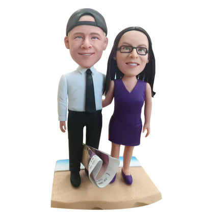 Custom Bobblehead for Couple – Made by the Best Custom Bobblehead Company: Helgee!