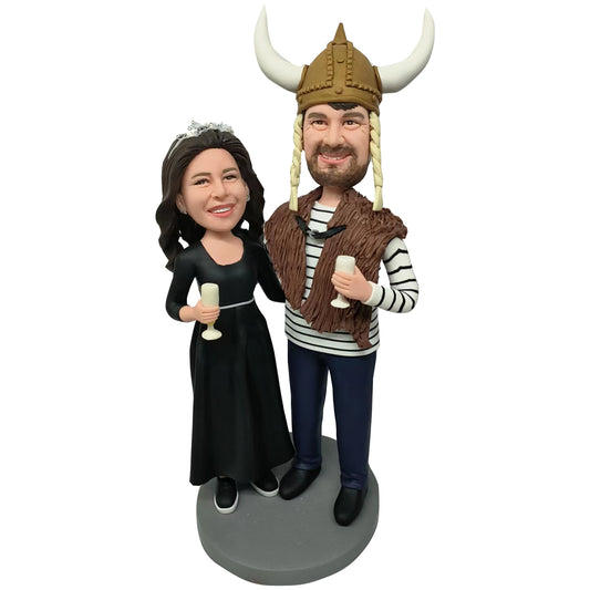 Custom Bobblehead for Couple – The Perfect Custom Bobblehead Couple Gift by Helgee