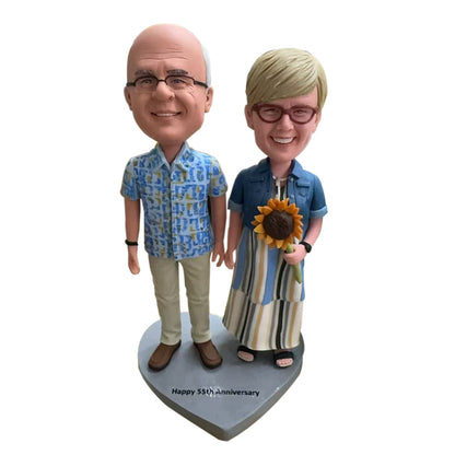 Personalized Bobblehead from Picture & Wedding Bobblehead Customized – Cherish Love with Helgee!