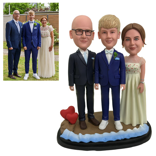 Custom Bobblehead Photo with Sound - Talking Personalized Figurines | Helgee