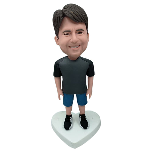 Custom Bobblehead Runner & Custom Bobblehead Gift for Boss – By Helgee