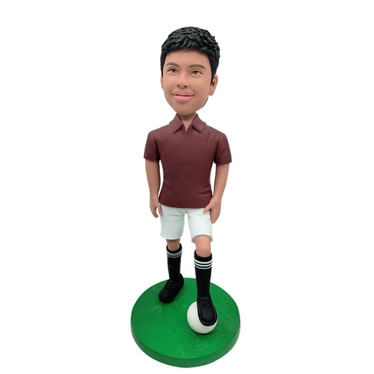 Custom Bobblehead Soccer: Custom Bobble Head Soccer Coach for Sale | Helgee