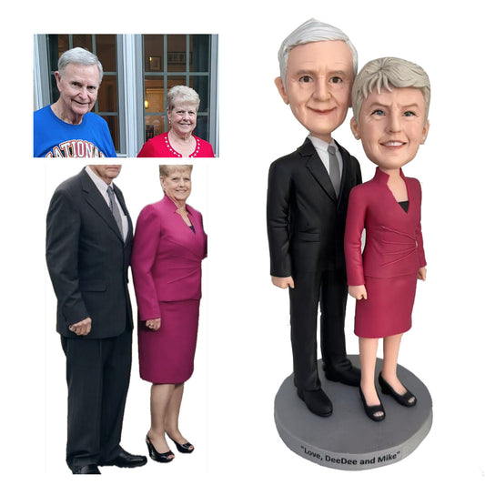 Custom Bobbleheads Couples, Personalized Wedding /Valentine's Day, Custom Bobblehead Photo