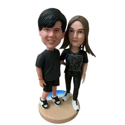 Custom Bobblehead Couple – Exquisite Bobble Head Custom Made in China by Helgee