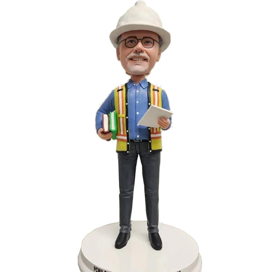 Custom Bobblehead Funny Gifts for Dad/Friend, Custom Bobblehead Construction, Custom Bobblehead Boss