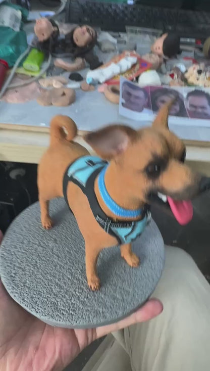 Custom Bobblehead Dog & Pet Figurines – Personalized Animal Bobbleheads | Helgee